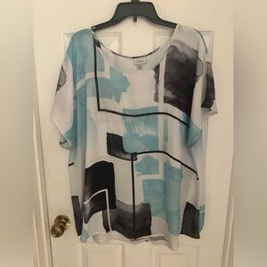 Avenue Sheer Blouse, Size 14/16